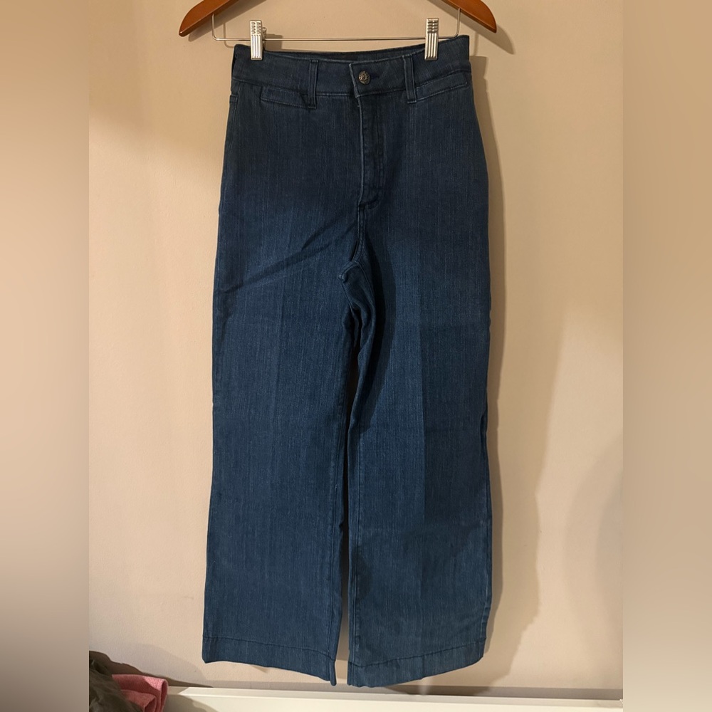 NYDJ Relaxed Fit Dark Blue womens jeans